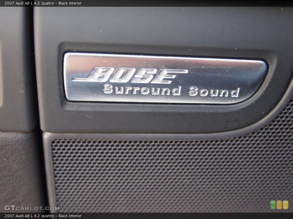 Black Interior Audio System for the 2007 Audi A8 L 4.2 quattro #75682629