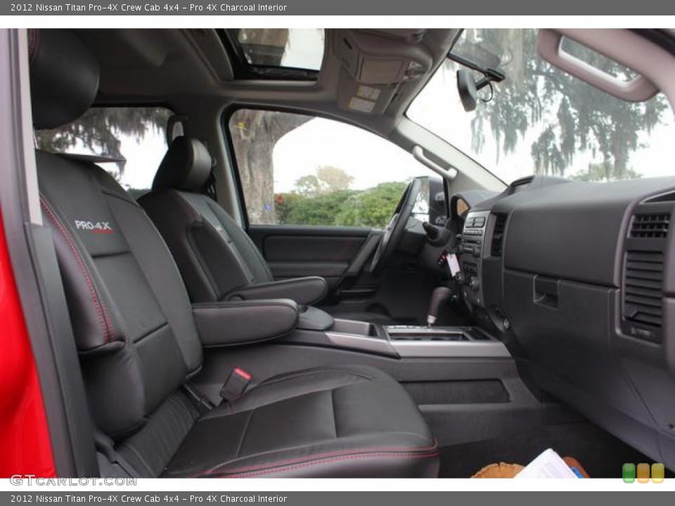 Pro 4X Charcoal Interior Photo for the 2012 Nissan Titan Pro-4X Crew Cab 4x4 #75683640