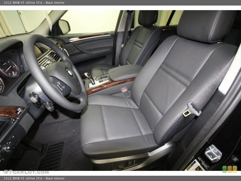 Black Interior Front Seat for the 2013 BMW X5 xDrive 35d #75683952