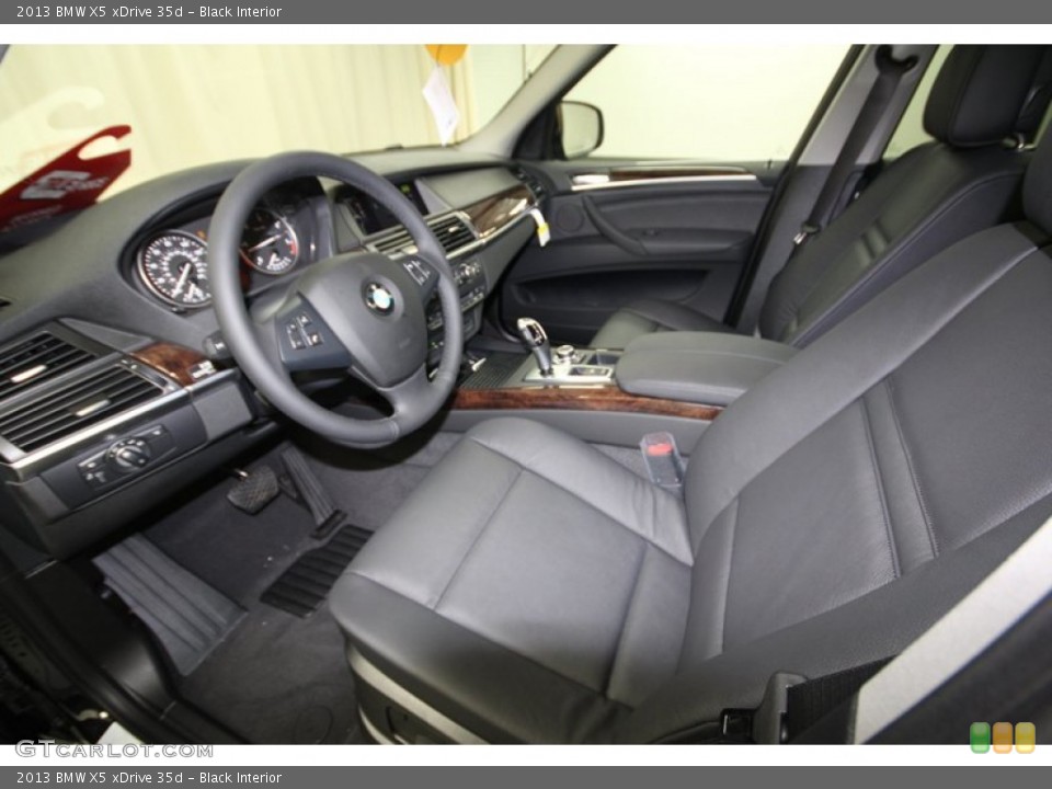 Black Interior Photo for the 2013 BMW X5 xDrive 35d #75684126