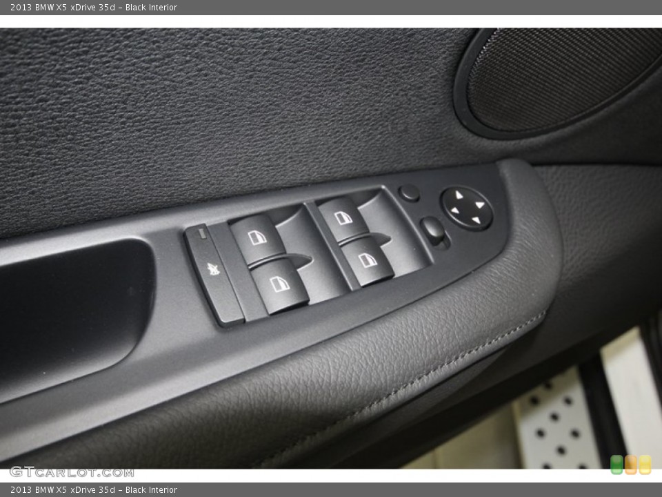 Black Interior Controls for the 2013 BMW X5 xDrive 35d #75684196