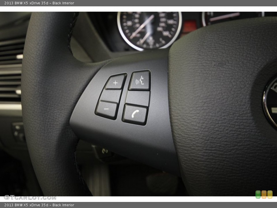 Black Interior Controls for the 2013 BMW X5 xDrive 35d #75684417