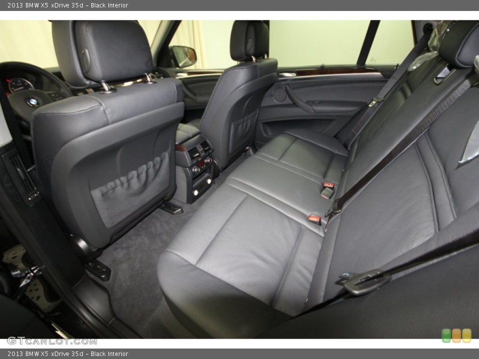 Black Interior Rear Seat for the 2013 BMW X5 xDrive 35d #75684438