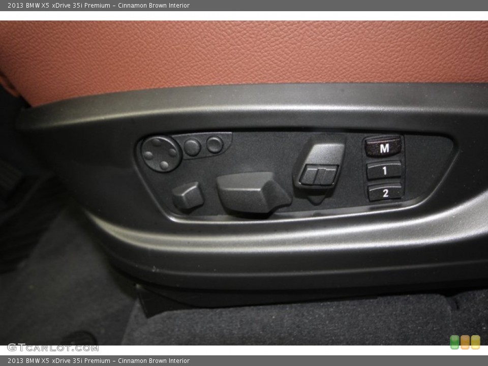 Cinnamon Brown Interior Controls for the 2013 BMW X5 xDrive 35i Premium #75685500