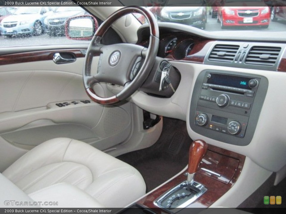 Cocoa/Shale Interior Dashboard for the 2009 Buick Lucerne CXL Special Edition #75685677