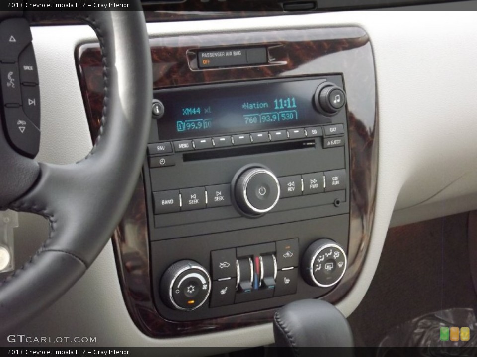 Gray Interior Controls for the 2013 Chevrolet Impala LTZ #75686913
