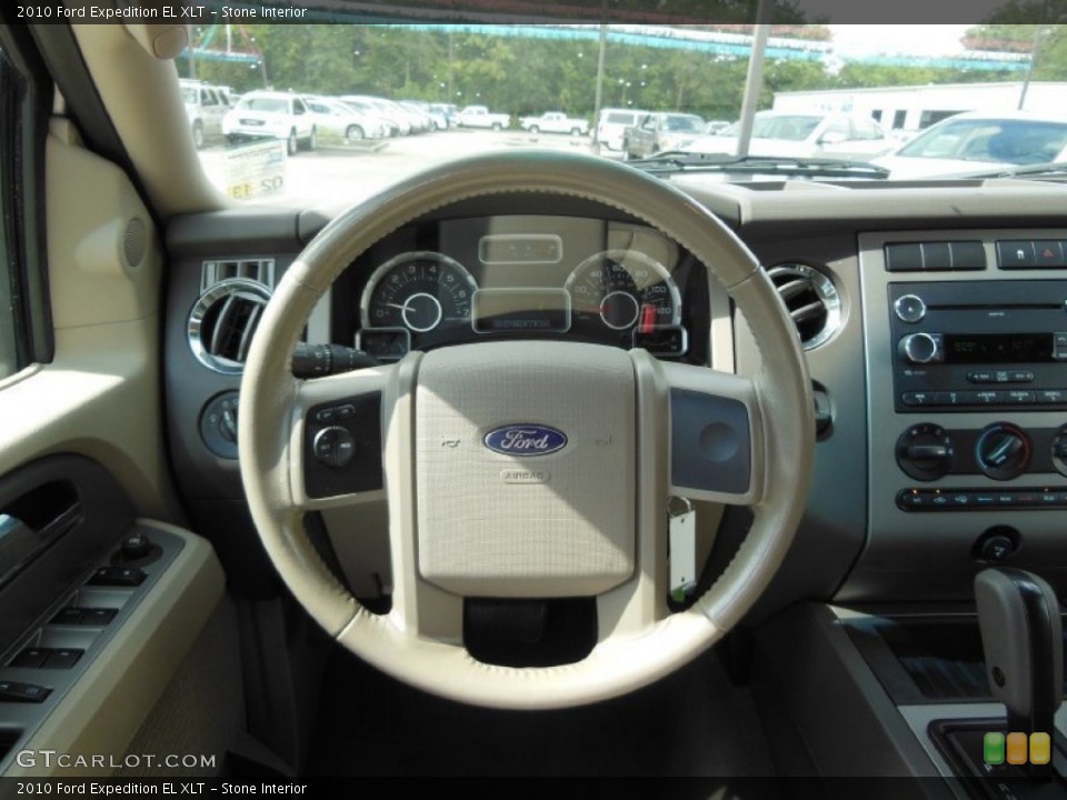 Stone Interior Steering Wheel for the 2010 Ford Expedition EL XLT #75689658