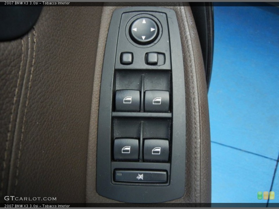 Tobacco Interior Controls for the 2007 BMW X3 3.0si #75705134