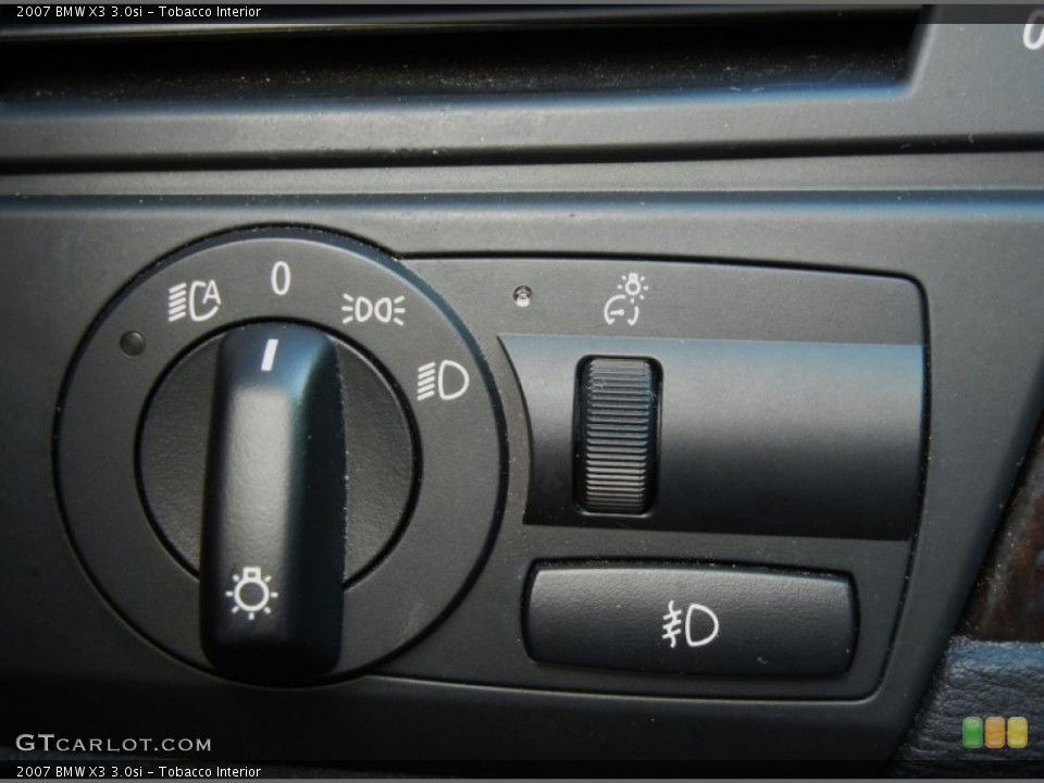 Tobacco Interior Controls for the 2007 BMW X3 3.0si #75705317