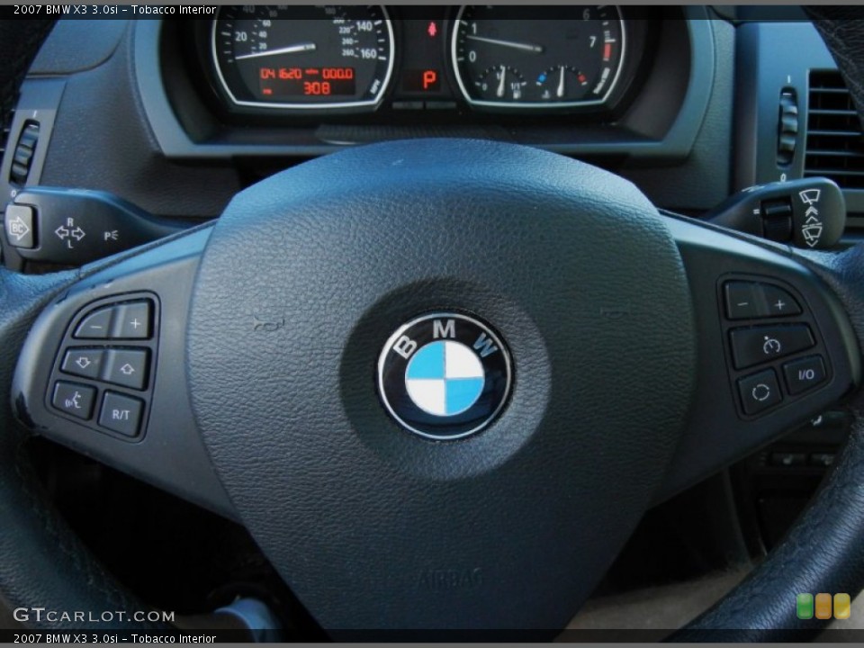 Tobacco Interior Controls for the 2007 BMW X3 3.0si #75705338