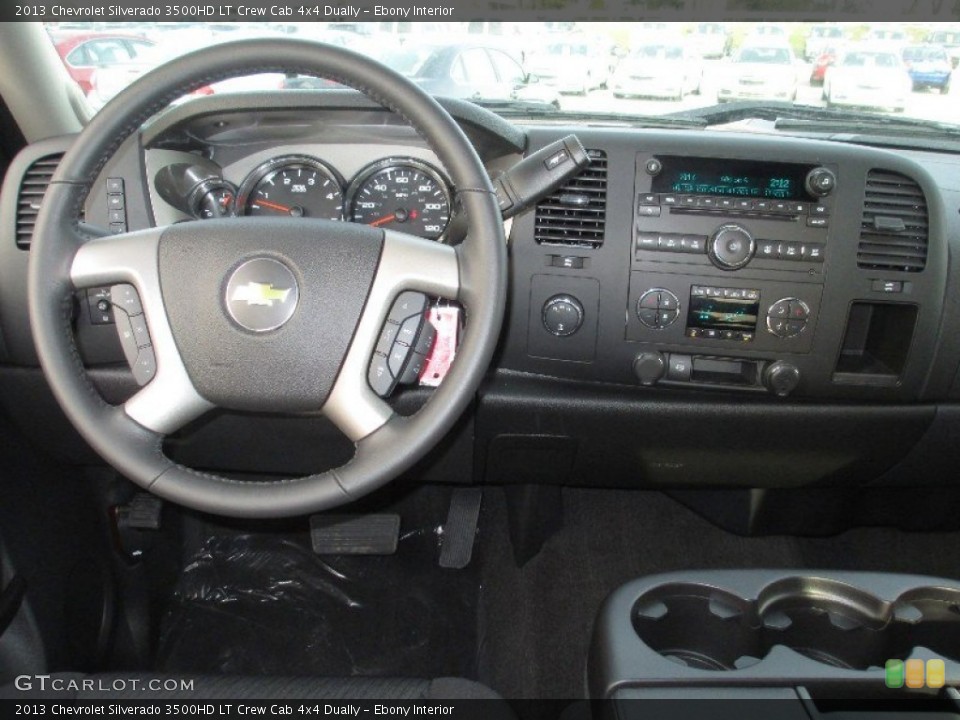Ebony Interior Dashboard for the 2013 Chevrolet Silverado 3500HD LT Crew Cab 4x4 Dually #75706197