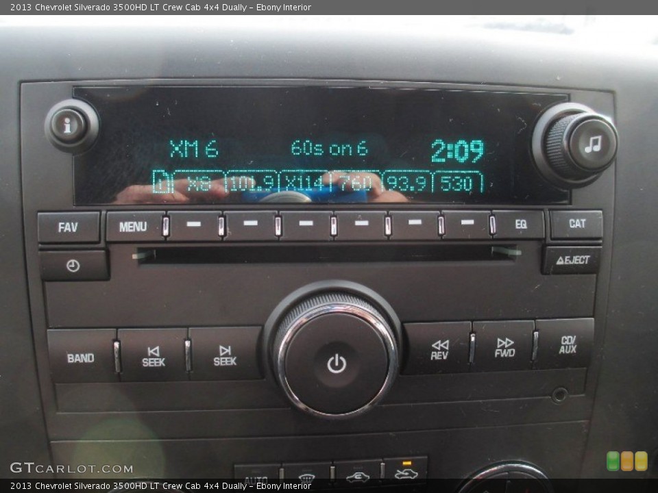 Ebony Interior Audio System for the 2013 Chevrolet Silverado 3500HD LT Crew Cab 4x4 Dually #75706227