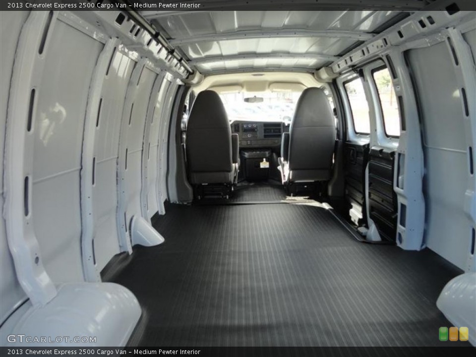 Medium Pewter Interior Trunk for the 2013 Chevrolet Express 2500 Cargo Van #75707463
