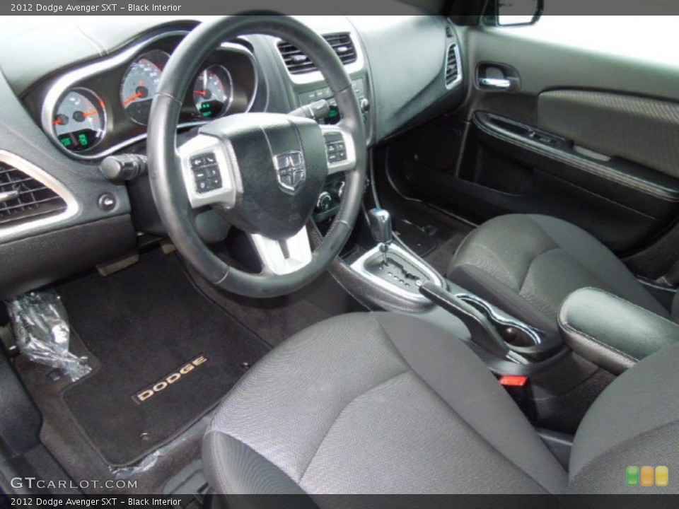 Black Interior Prime Interior for the 2012 Dodge Avenger SXT #75709170