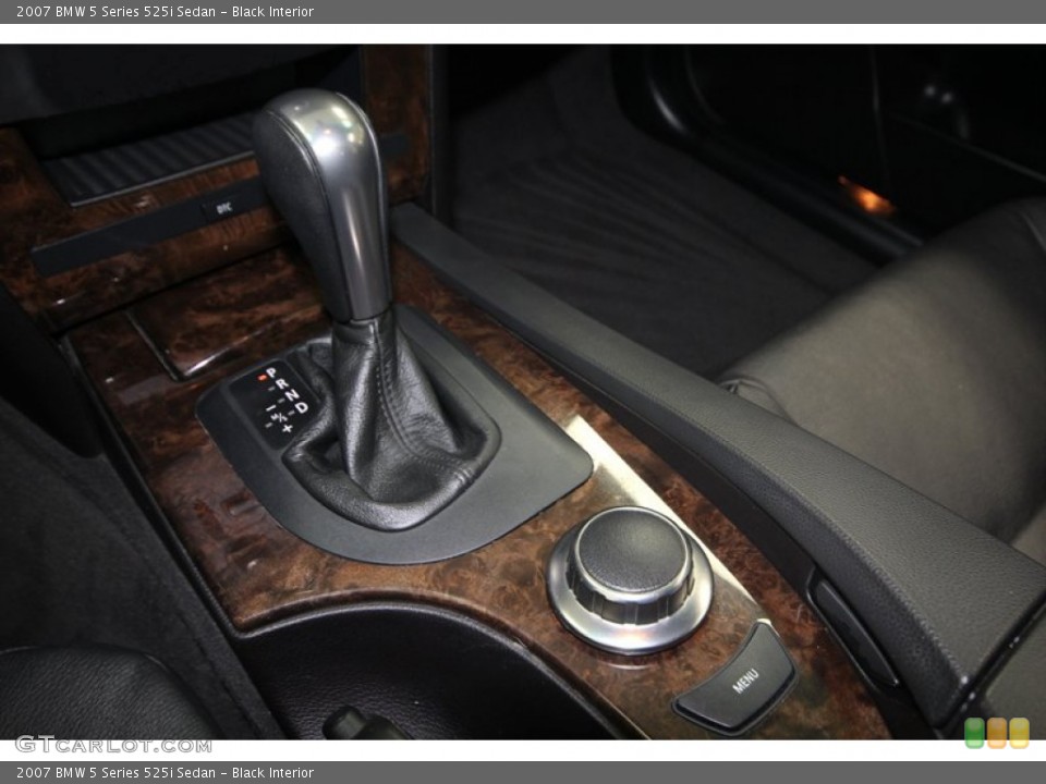 Black Interior Transmission for the 2007 BMW 5 Series 525i Sedan #75714804