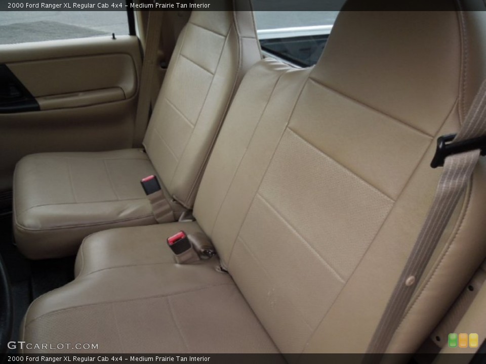 Medium Prairie Tan Interior Front Seat for the 2000 Ford Ranger XL Regular Cab 4x4 #75718209