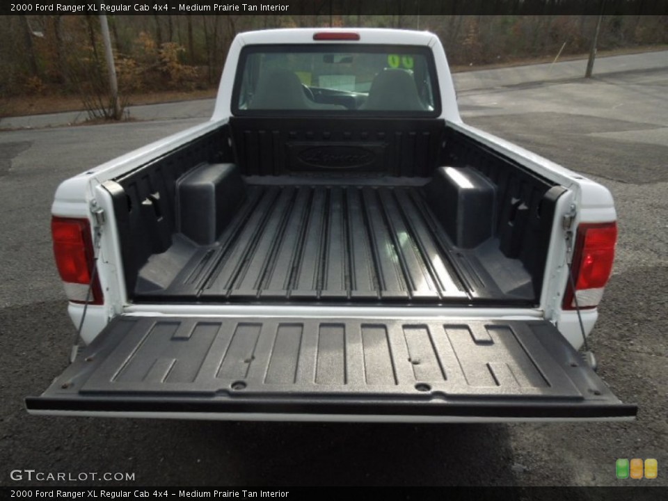 Medium Prairie Tan Interior Trunk for the 2000 Ford Ranger XL Regular Cab 4x4 #75718314