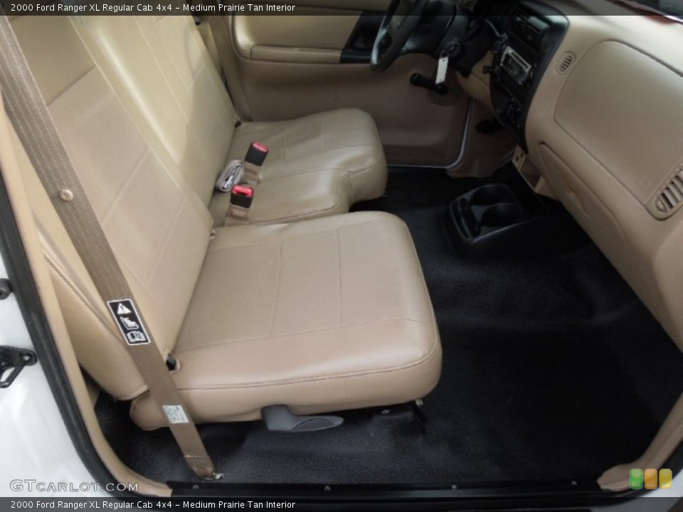 Medium Prairie Tan Interior Front Seat for the 2000 Ford Ranger XL Regular Cab 4x4 #75718329