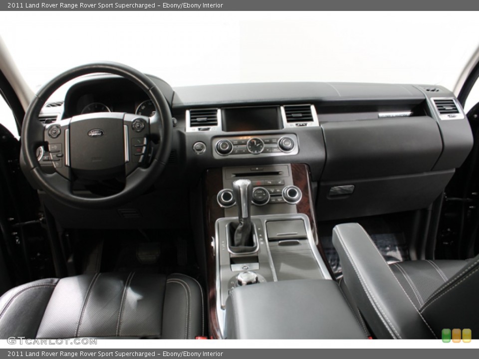 Ebony/Ebony Interior Dashboard for the 2011 Land Rover Range Rover Sport Supercharged #75720990