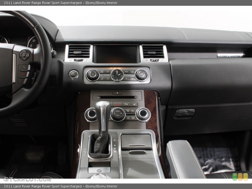 Ebony/Ebony Interior Controls for the 2011 Land Rover Range Rover Sport Supercharged #75721044
