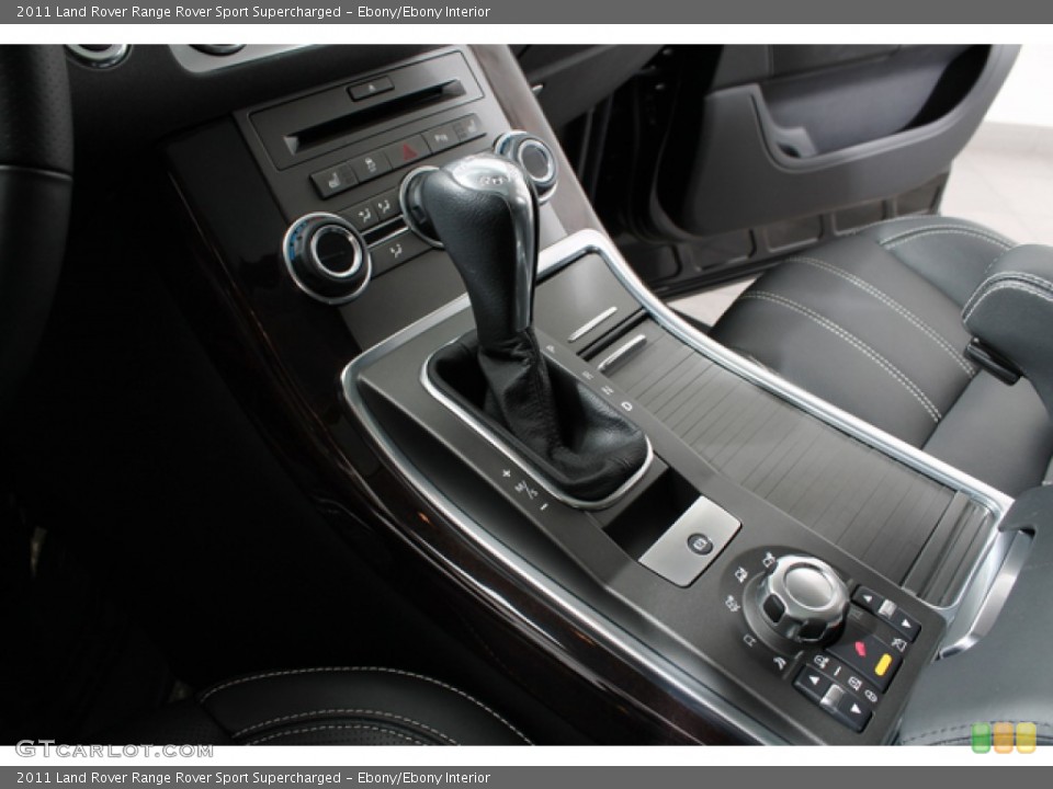 Ebony/Ebony Interior Transmission for the 2011 Land Rover Range Rover Sport Supercharged #75721088