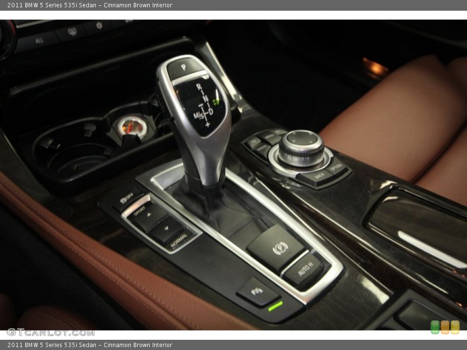 Cinnamon Brown Interior Transmission for the 2011 BMW 5 Series 535i Sedan #75723271