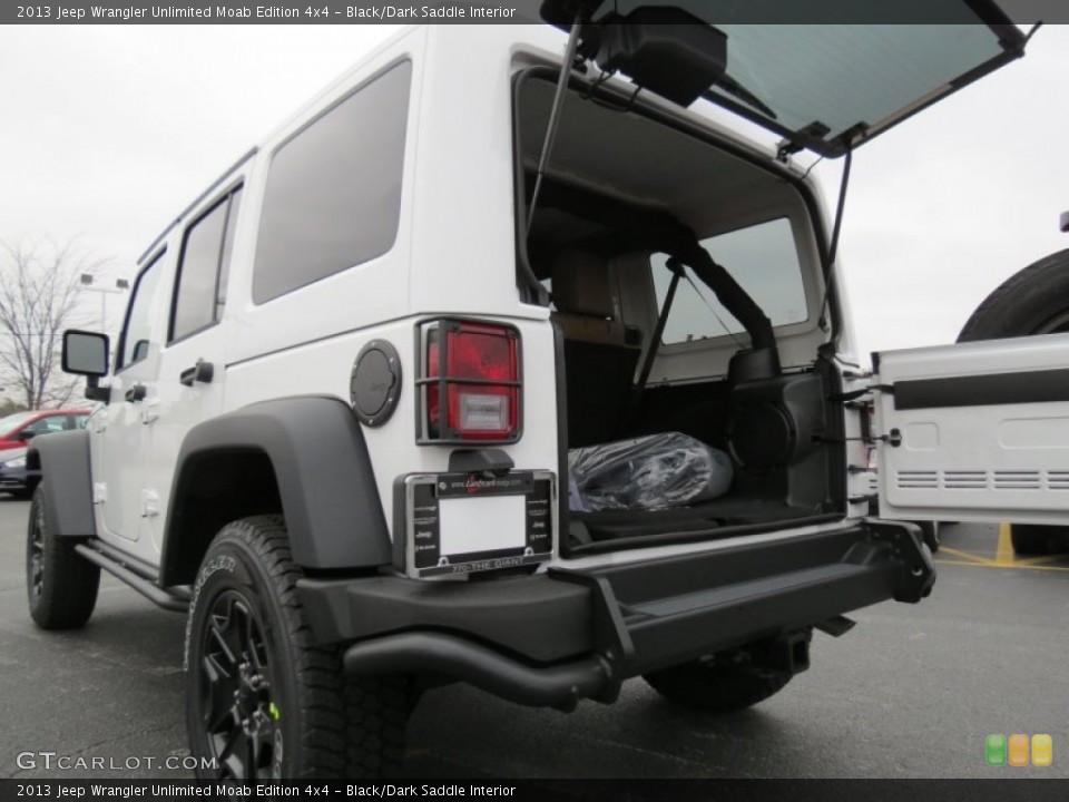 Black/Dark Saddle Interior Trunk for the 2013 Jeep Wrangler Unlimited Moab Edition 4x4 #75727268