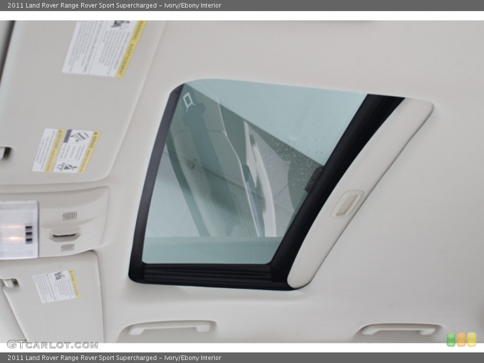 Ivory/Ebony Interior Sunroof for the 2011 Land Rover Range Rover Sport Supercharged #75730505