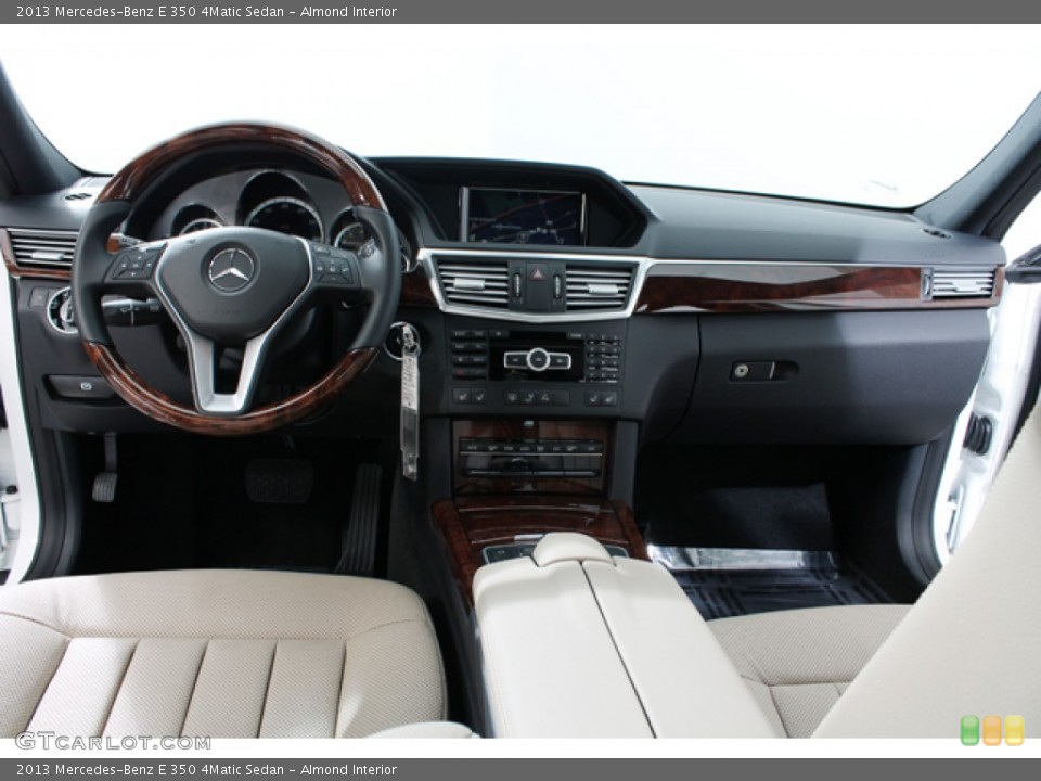 Almond Interior Dashboard for the 2013 Mercedes-Benz E 350 4Matic Sedan #75730934