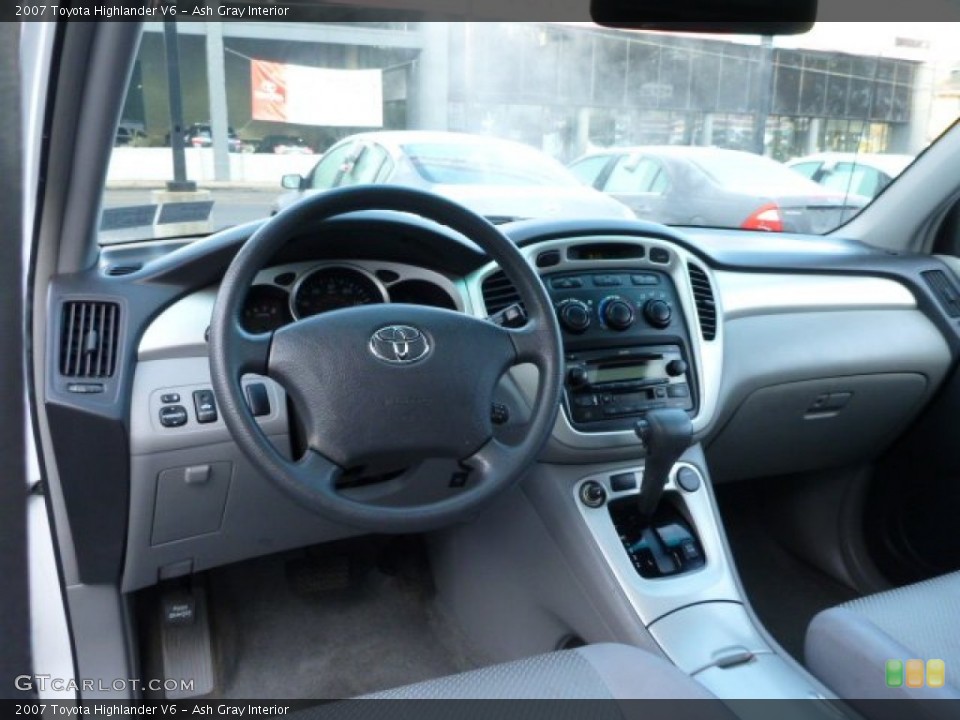 Ash Gray Interior Dashboard for the 2007 Toyota Highlander V6 #75733367