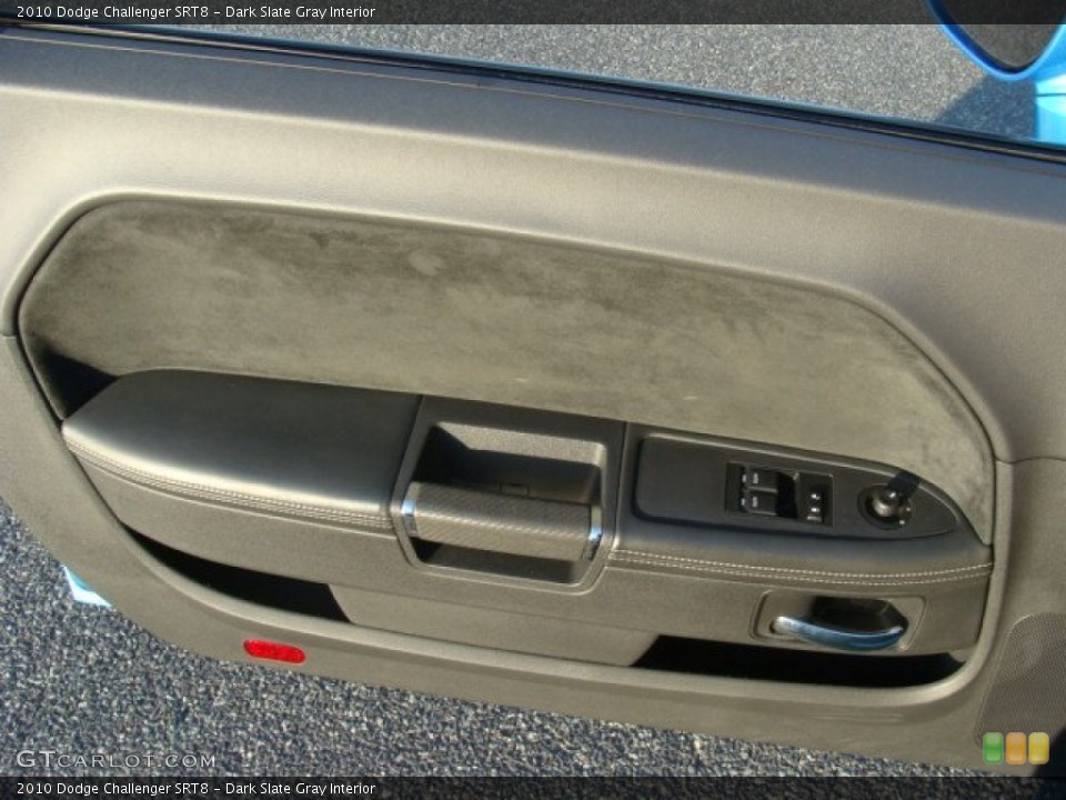 Dark Slate Gray Interior Door Panel for the 2010 Dodge Challenger SRT8 #75735275