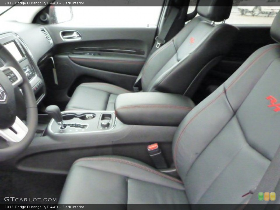 Black Interior Photo for the 2013 Dodge Durango R/T AWD #75735338