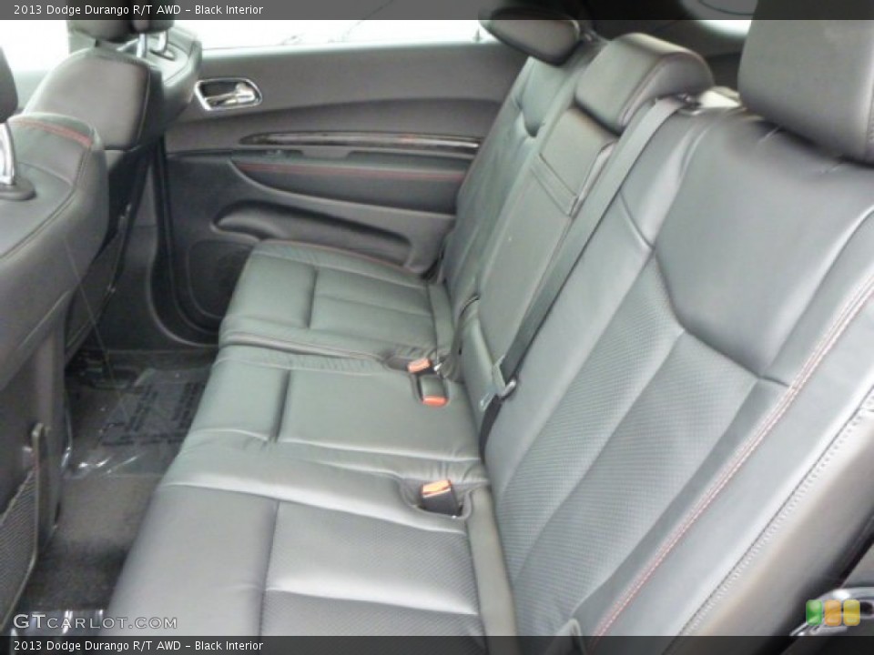Black Interior Rear Seat for the 2013 Dodge Durango R/T AWD #75735353
