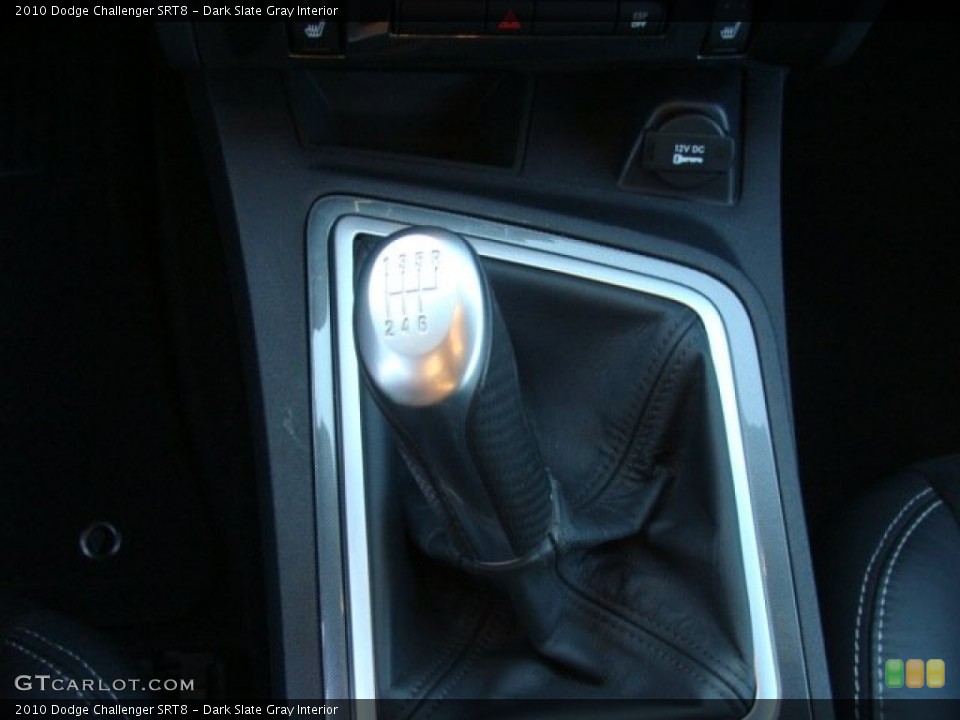 Dark Slate Gray Interior Transmission for the 2010 Dodge Challenger SRT8 #75735362