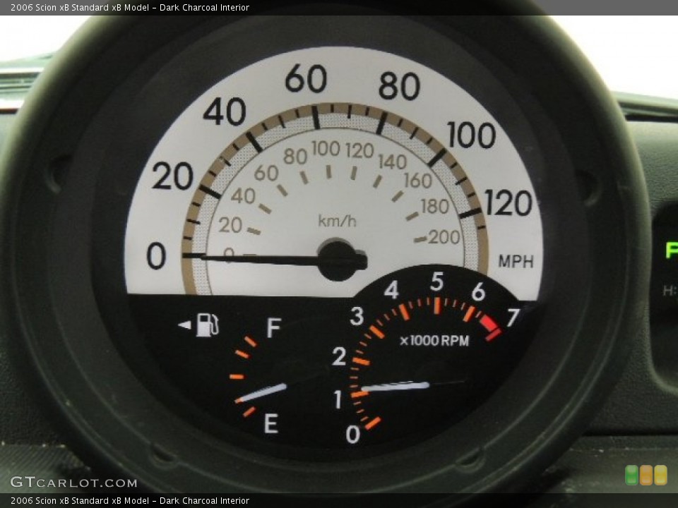 Dark Charcoal Interior Gauges for the 2006 Scion xB  #75737523