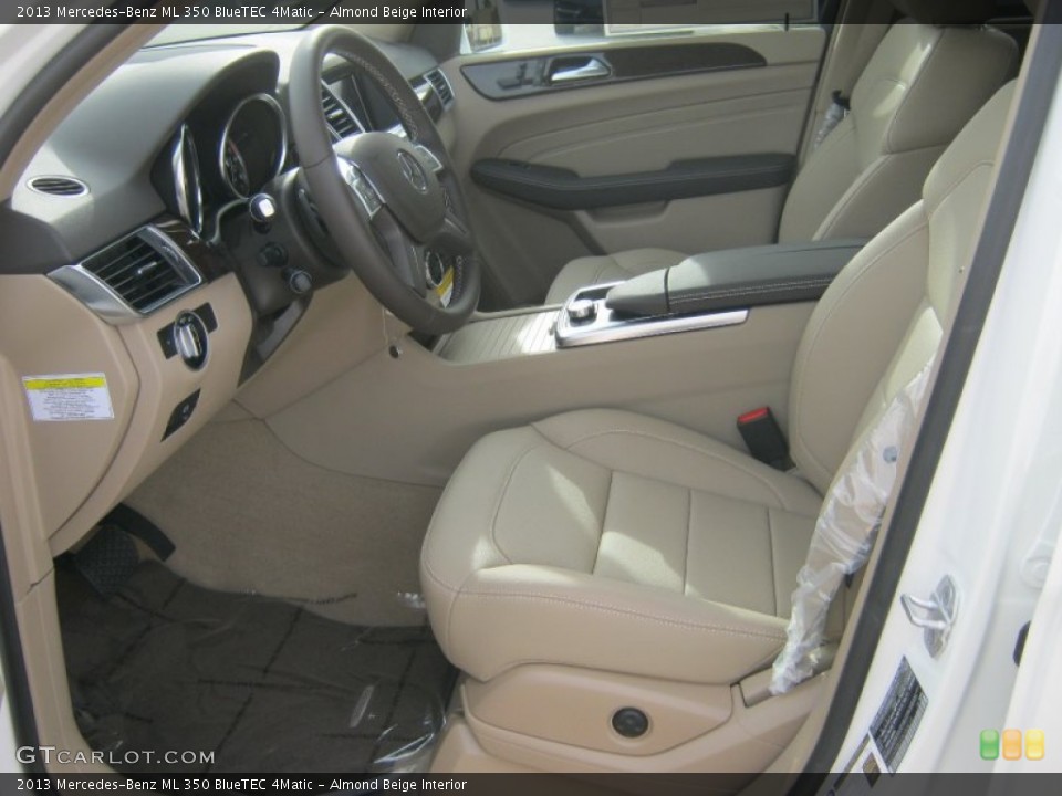 Almond Beige Interior Photo for the 2013 Mercedes-Benz ML 350 BlueTEC 4Matic #75737919