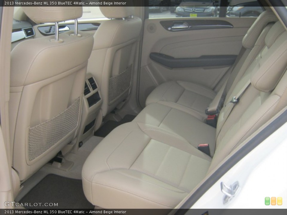 Almond Beige Interior Rear Seat for the 2013 Mercedes-Benz ML 350 BlueTEC 4Matic #75737933