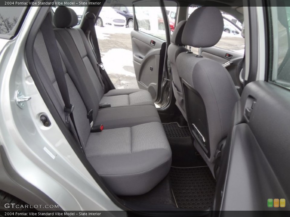 Slate Interior Rear Seat for the 2004 Pontiac Vibe  #75740114
