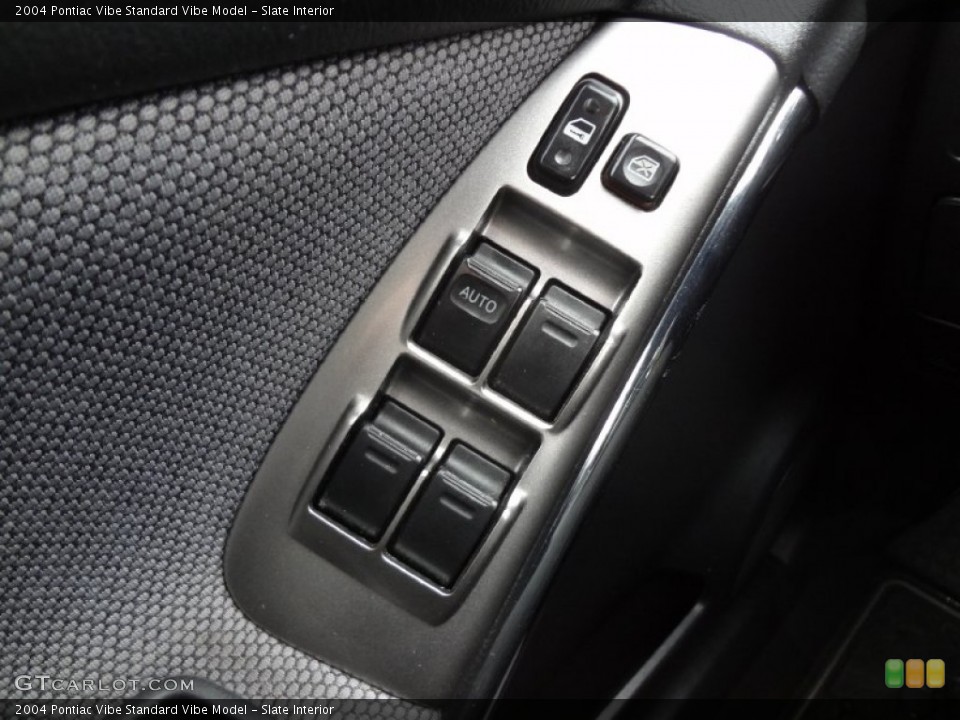 Slate Interior Controls for the 2004 Pontiac Vibe  #75740372