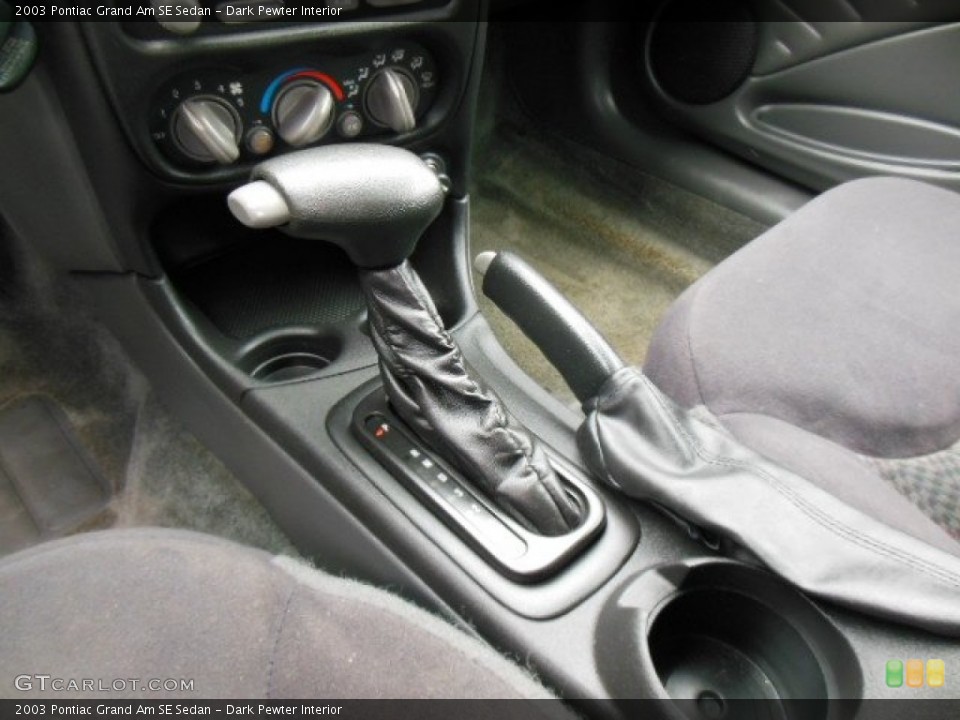 Dark Pewter Interior Transmission for the 2003 Pontiac Grand Am SE Sedan #75740732
