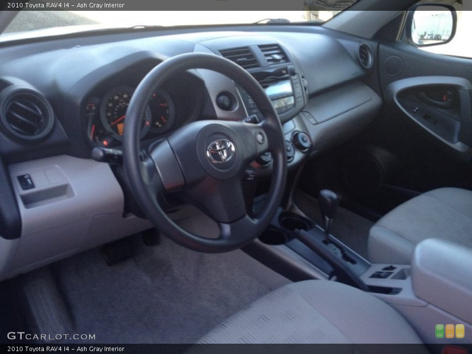 Ash Gray Interior Prime Interior for the 2010 Toyota RAV4 I4 #75742189