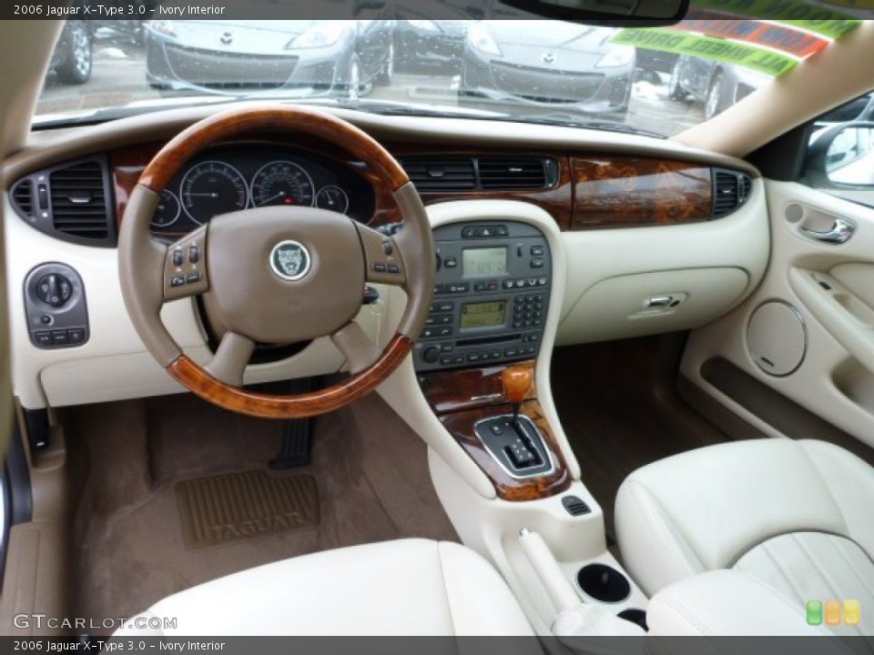 Ivory Interior Prime Interior for the 2006 Jaguar X-Type 3.0 #75743714