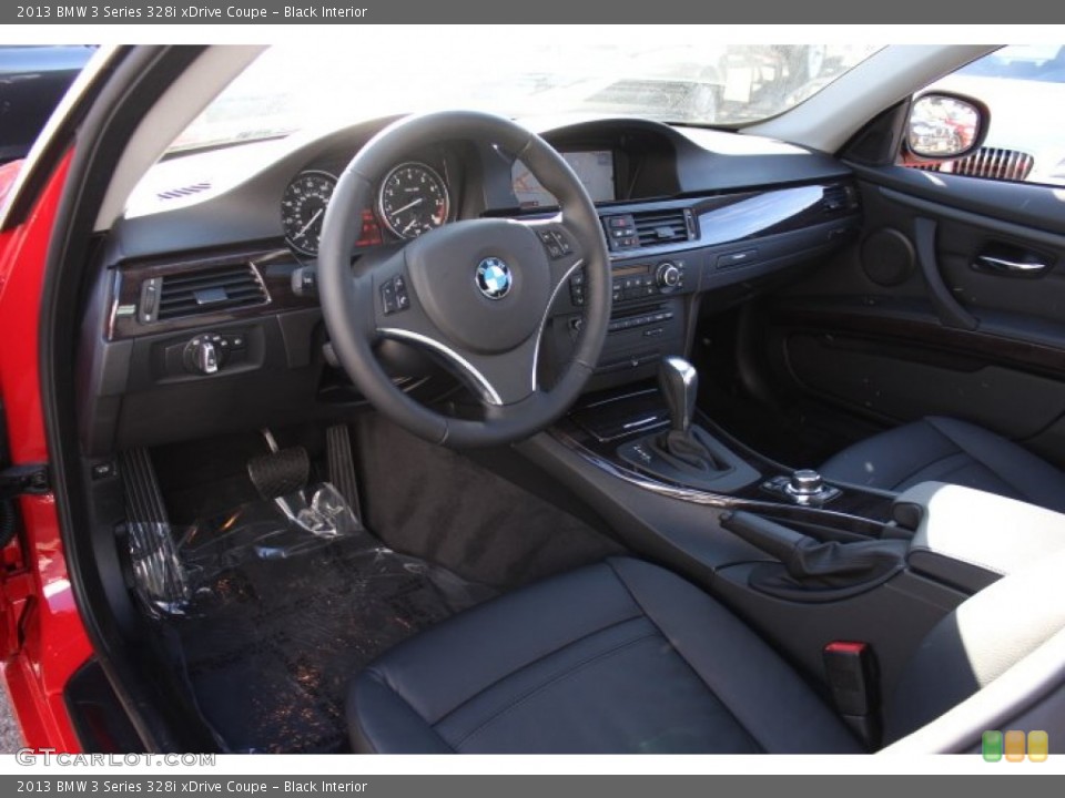 Black Interior Photo for the 2013 BMW 3 Series 328i xDrive Coupe #75748354