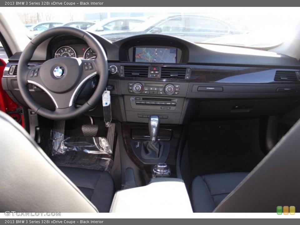 Black Interior Dashboard for the 2013 BMW 3 Series 328i xDrive Coupe #75748415