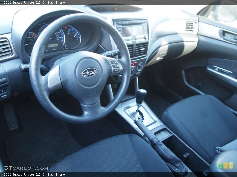 Black Interior Prime Interior for the 2011 Subaru Forester 2.5 X #75748748