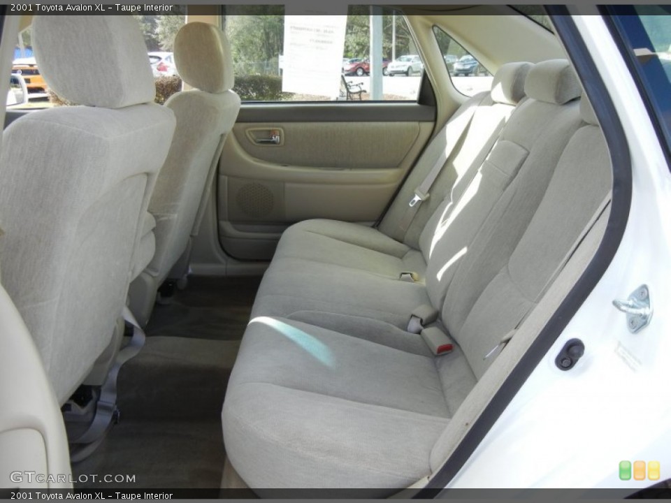 Taupe Interior Rear Seat for the 2001 Toyota Avalon XL #75749130