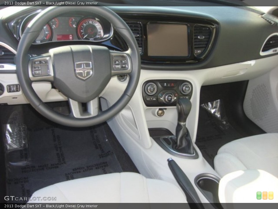 Black/Light Diesel Gray Interior Dashboard for the 2013 Dodge Dart SXT #75749318
