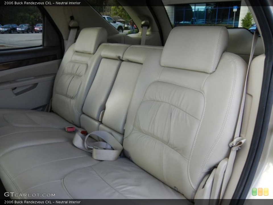 Neutral Interior Rear Seat for the 2006 Buick Rendezvous CXL #75750274
