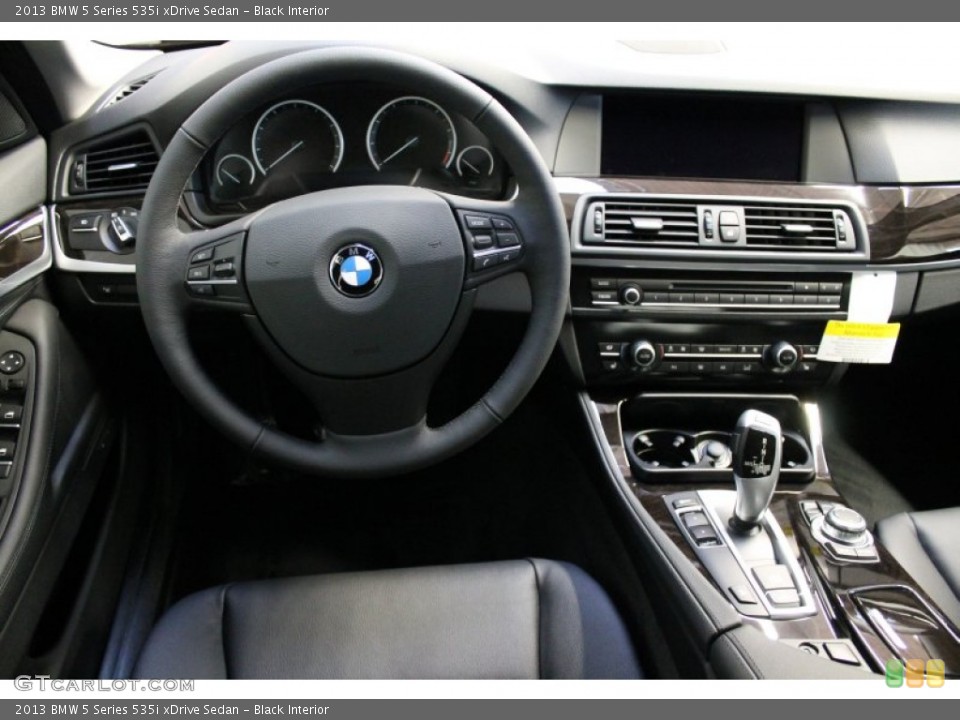 Black Interior Dashboard for the 2013 BMW 5 Series 535i xDrive Sedan #75750395