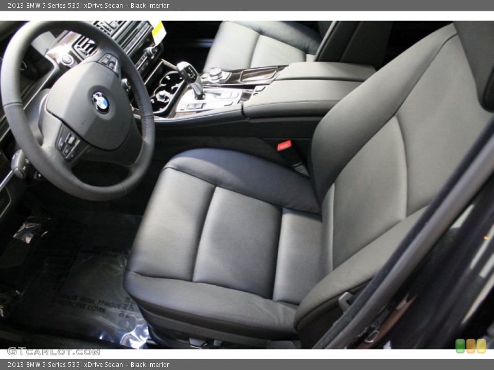 Black Interior Photo for the 2013 BMW 5 Series 535i xDrive Sedan #75750434